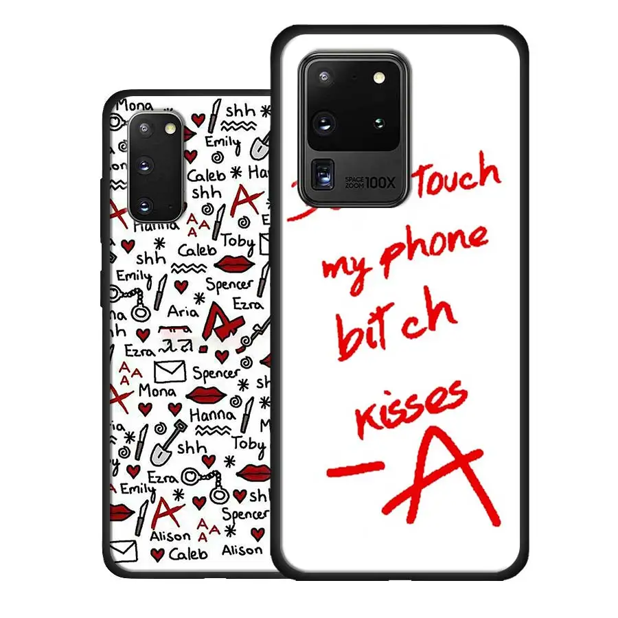 Чехол Pretty Little Liars чехол для Samsung Galaxy S10 S20 S7 S8 S9 S10e Lite Note 8 9 10 Plus 20 Ultra 5G черный