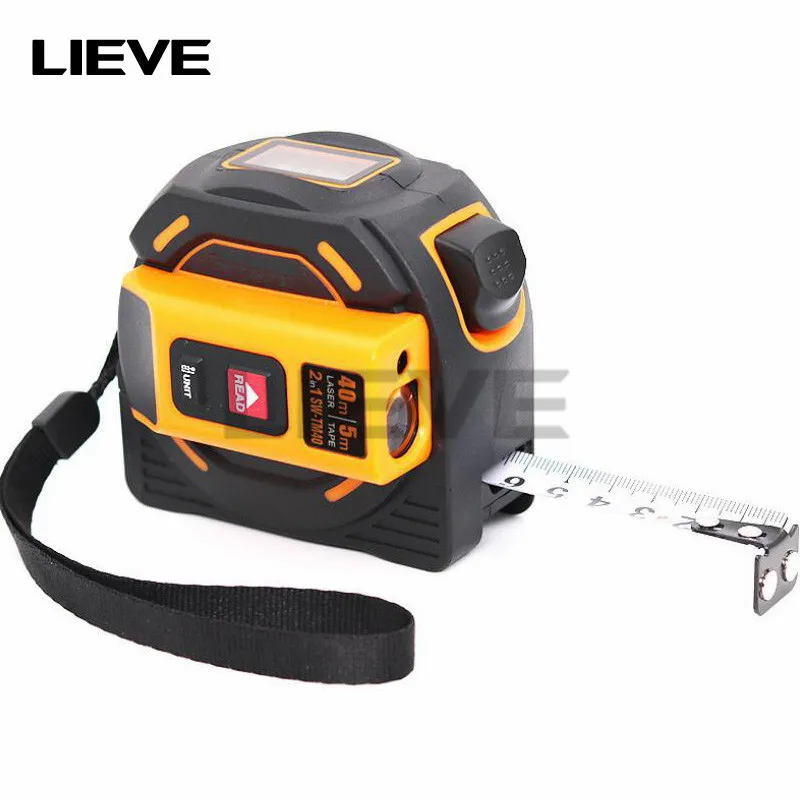 US $36.40 Laser Tape Measure Range Finder HighPrecision Intelligent Measuring Ruler Digital Display MultiFunction Electronic Ruler