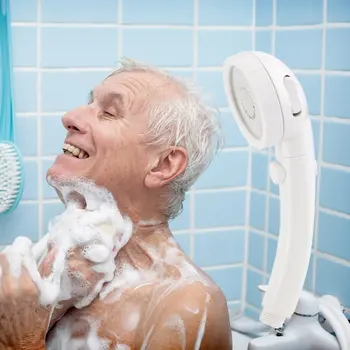 

Creative Booster Nozzle With Water Stop Switch With Water Stop Switch 4 Points Standard Interface Large Water Output