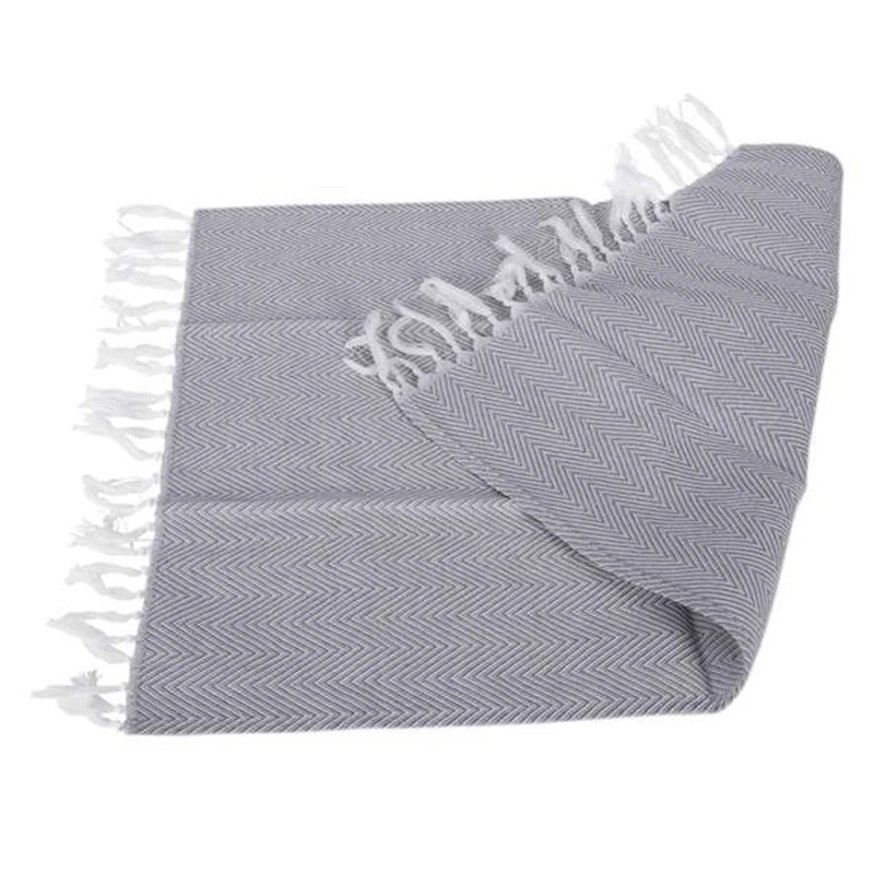  6Pcs Cotton Table Napkins Cloth Tassel Tea Towel Absorbent Dish Cloth Scouring Pad Kitchen Towels H
