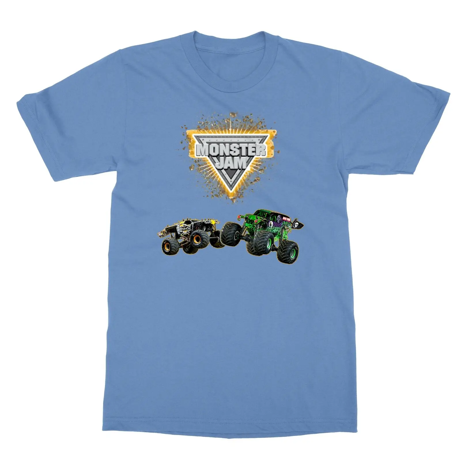 T-Shirt Da Uomo Monster Jam Grave Digger Max-D Monster Truck
