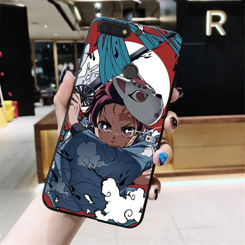 MaiYaCa Япония Kamado Nezuko Kimetsu No Yaiba демоническая убийца телефонная Аза для Huawei Honor 8X 9 10 20