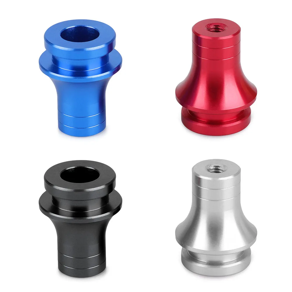 Black Shift Knob Boot Retainer Adapter For Manual Gear Shifter