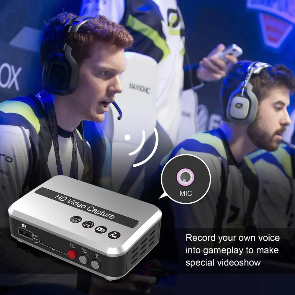 DIGITNOW! устройство захвата видео/HD HDMI видео конвертер/рекордер для PS4 Xbox One/Xbox 360 LiveTV