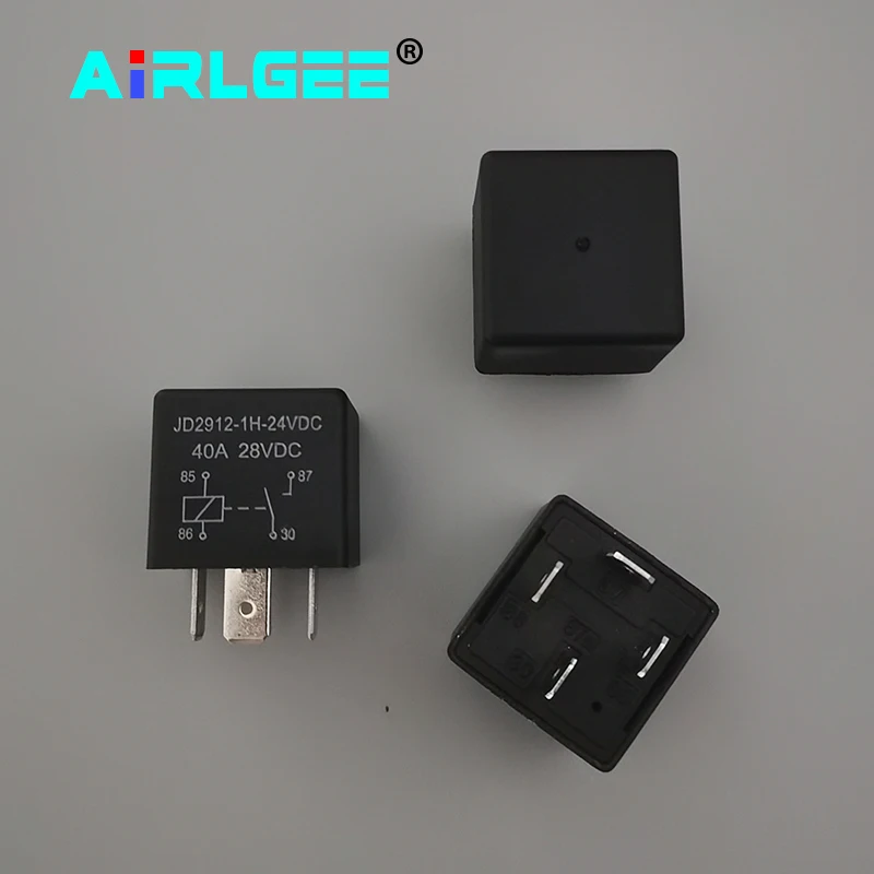 10PCS JD2912 40A 4Pins NO(Normal Open) Auto Car Relay DC12 24 36 60 72V Coil High Power Automotive electrical relay | Обустройство