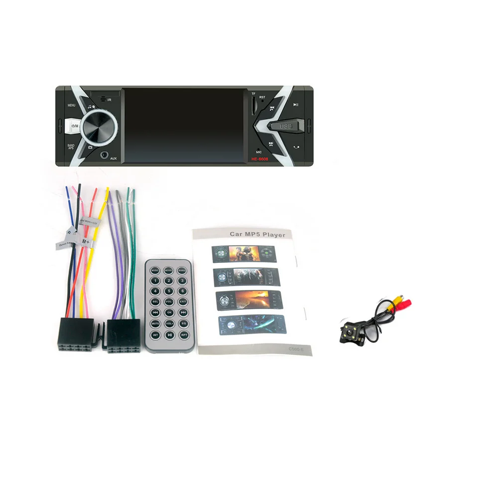Автомобильный mp5 Реверсивный видео стерео плеер поддерживает USB - Цена: 2 487,45 - 2 570,39 руб.