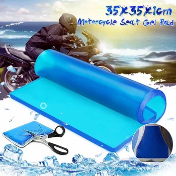 

DIY Motorcycle Cold Pad Seat Gel Elastic Fiber Comfort Cushion Comfortable Soft Gel Cushion Motor Bike Modified Seat Pads
