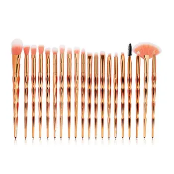 

20pcs/set Makeup Brushes Portable Long Handle Cosmetic Brush Professional Brushes Set Makeup Accessories 5527#