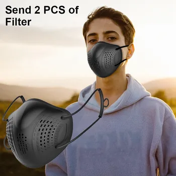 

Washable Reusable Face Adult Mask Silicone Mask Filter Anti-fog Mask Breathable Mask Face Mask Reusable Mouth Mask Washable Mou