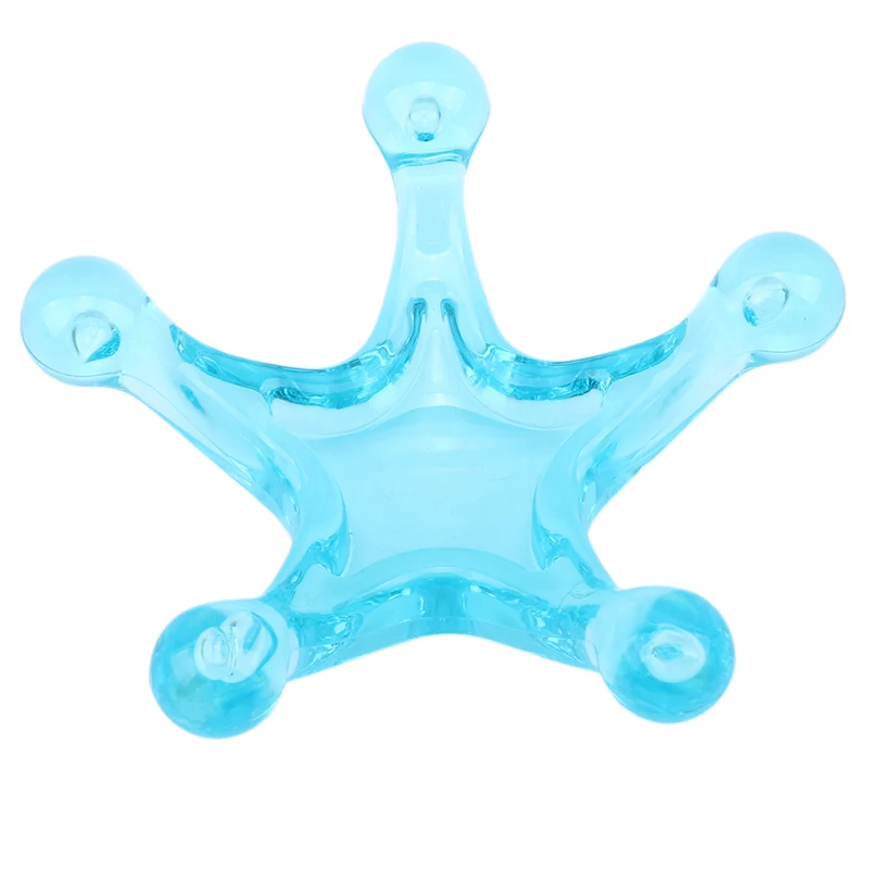 1 шт. светильник, голубой массажный инструмент, портативный кристаллический массажер, ручной массажер в форме пятиконечной звезды