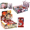 Demon Slayer No Yaiba Paper Card Letters One Games Children Anime Peripheral Character Collection Kid's Gift Playing Card Toy 1