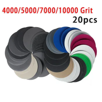 

Waterproof Sandpaper Replacement Part Supplies 4000-10000 Grit 125mm Polishing