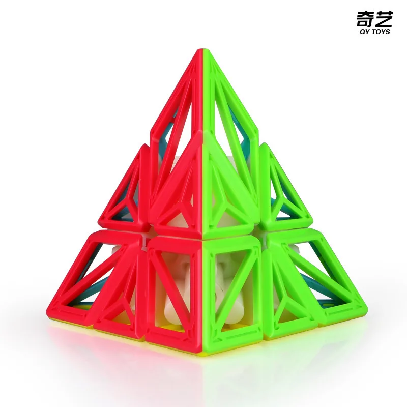 QiYi DNA Pyraminxeds 3x3x3 магический куб 3x3 Пирамида NEO speed твисти Головоломка Развивающие игрушки для детей
