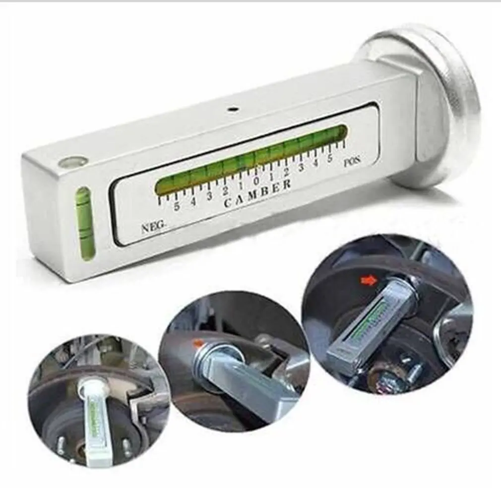 

Adjustable Magnetic Gauge Tool Camber Castor Strut Wheel Car Four Wheel Aligner Bubble Positioning Tool