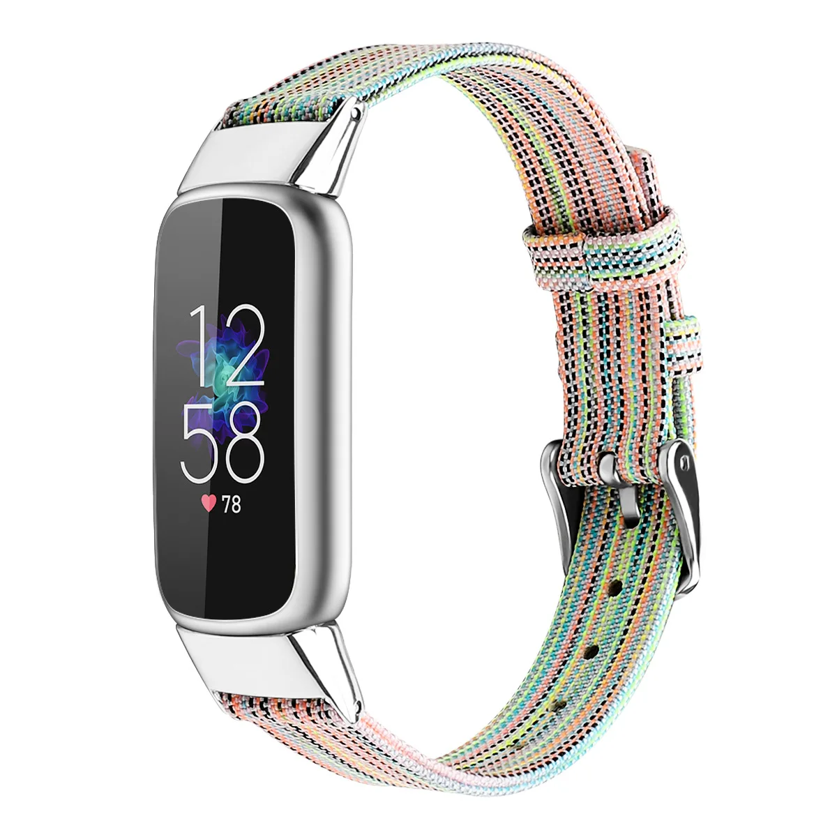Essidi New Canvas Bracelet Band Loop For Fitbit Luxe Nylon Sports Watch Wrist Strap Correa For Fitbit Luxe Replacement