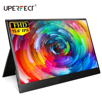 

Portable Monitor 15.6-inch USB Type-c HDMI Monitor with Smart Case External Second Portable Display for Laptop PC MAC Phone Xbox