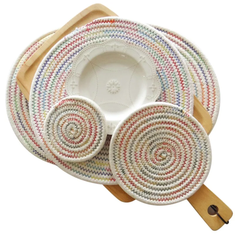 1PC Table Decorative Mat Non slip Placemat Tea Coffee Cup Coasters