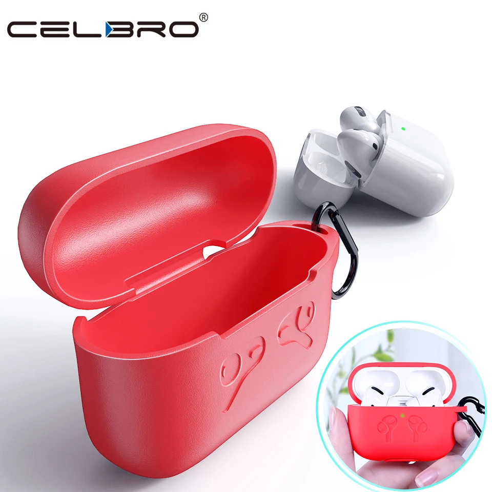 Роскошный мягкий силиконовый чехол для Airpods Pro Airpods3 противоударный защитный с