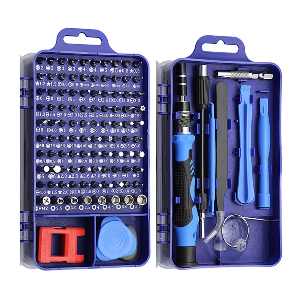 

115 In 1 Screwdriver Set Mini Precision Screwdriver Computer Pc Mobile Phone Device Repair Hand Home Repair Tools