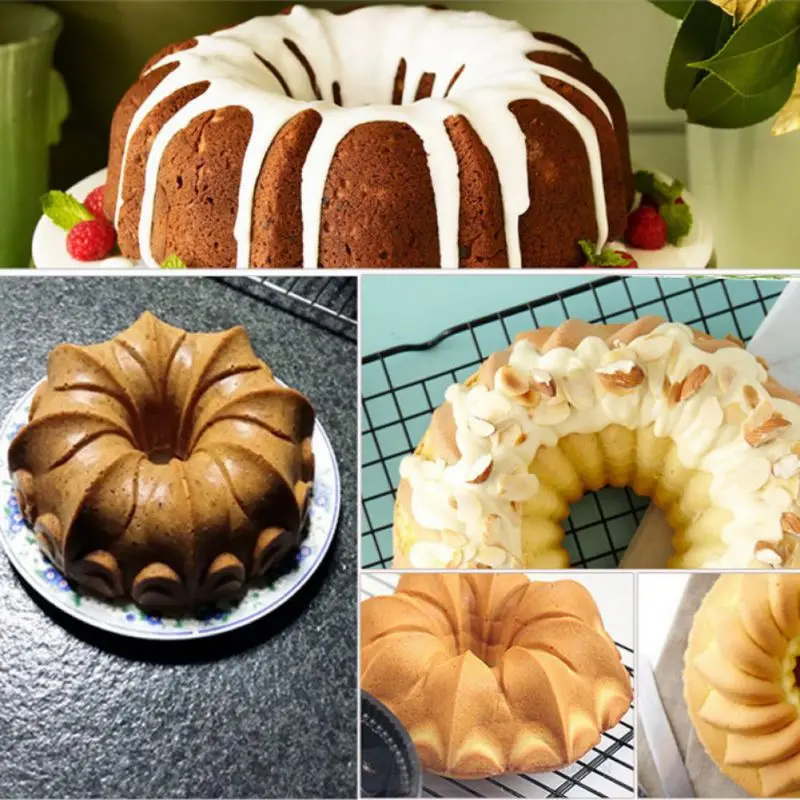 Supply Swirl Silicone Shape Butter Cake Mould Baking Form Tools For Cake Mold Bakery Baking Dish Bakewares