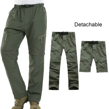 

Hot Outdoor Sports Leisure Quick-drying Pants Men Women Hiking Pants Long Short Trousers Detachable MVI-ing