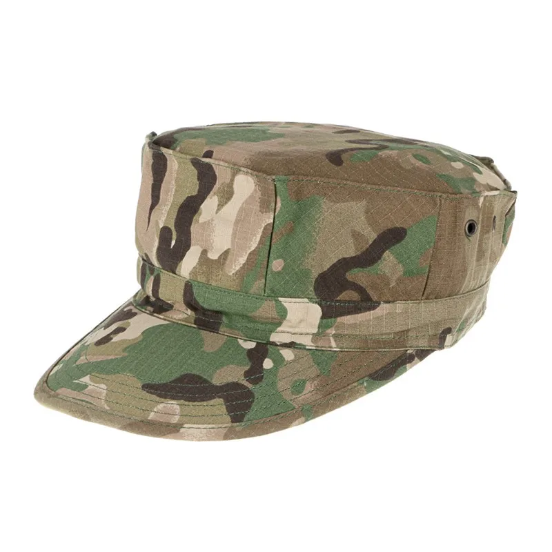 Военная камуфляжная восьмиугольная шапка армейский рейнджер Рипстоп шапка солдата Многофункциональная Защита от солнца на рыбалке Кепка s головные уборы - Цвет: CP Camouflage