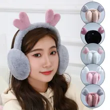 Comfortable Popular Headband Folding Earmuffs Winter Warm Accessories Cute Sweet Japanese Style Soft Girl Foldable Earmuffs