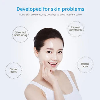 

Anti-acne Cleansing Cream Treatment Blackhead Repair Gel Oil Control Shrink Pores Scar Skin Whitening Facial Skin Care TSLM2