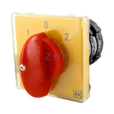 

Electrical 8 Screw Terminals Rotary Cam Changeover Switch