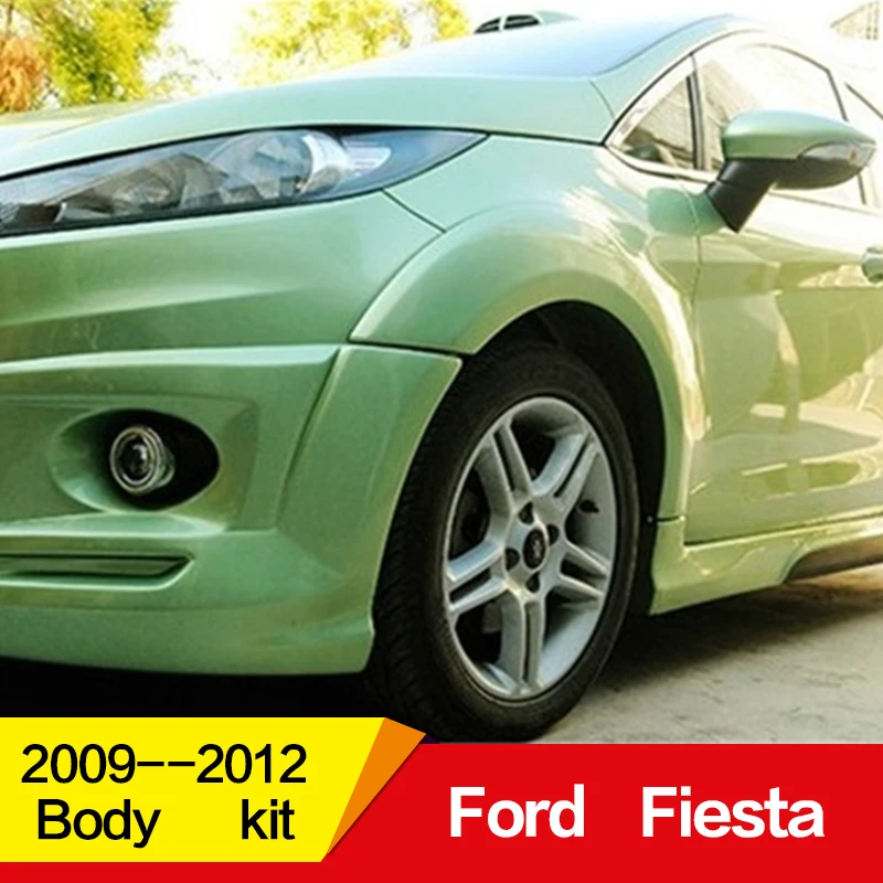 Подходит для ford fiesta обвес крыло хэтчбек 2009 2010 2011 2012 год Воздухозаборники вентиляционные крышки широкие аксессуары для кузова