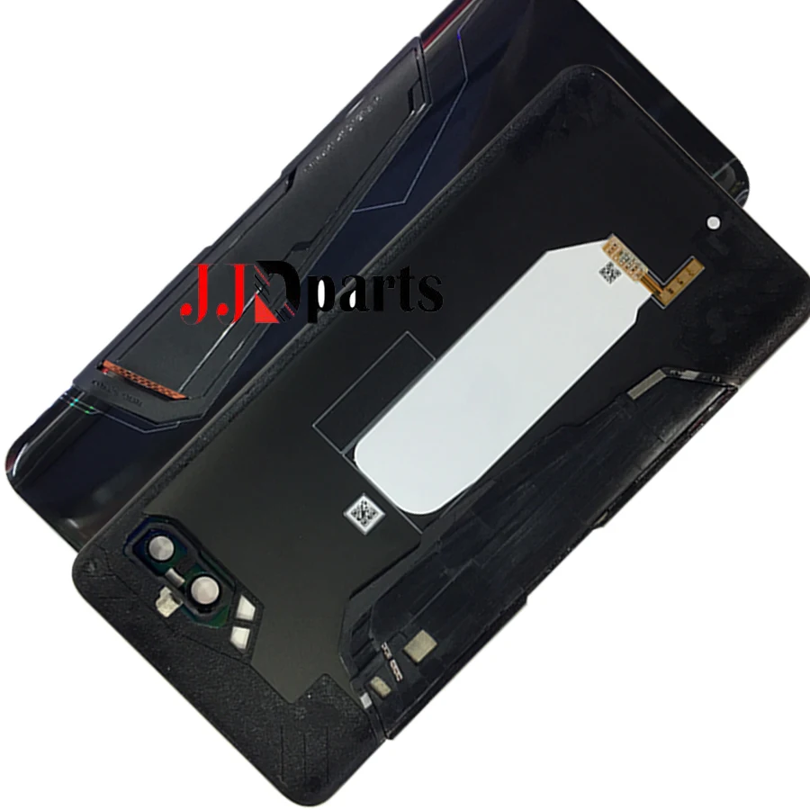 Для Asus ROG phone2 ZS660KL крышка батареи Задняя стеклянная задняя дверь корпус чехол для ASUS ZS660KL I001DA I001DE задняя батарея