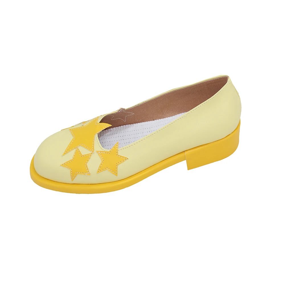 Brdwn Cardcaptor Sakura Women Kinomoto Babysbreath Navy Angel Cosplay Custom Flat Shoes | Тематическая одежда и униформа