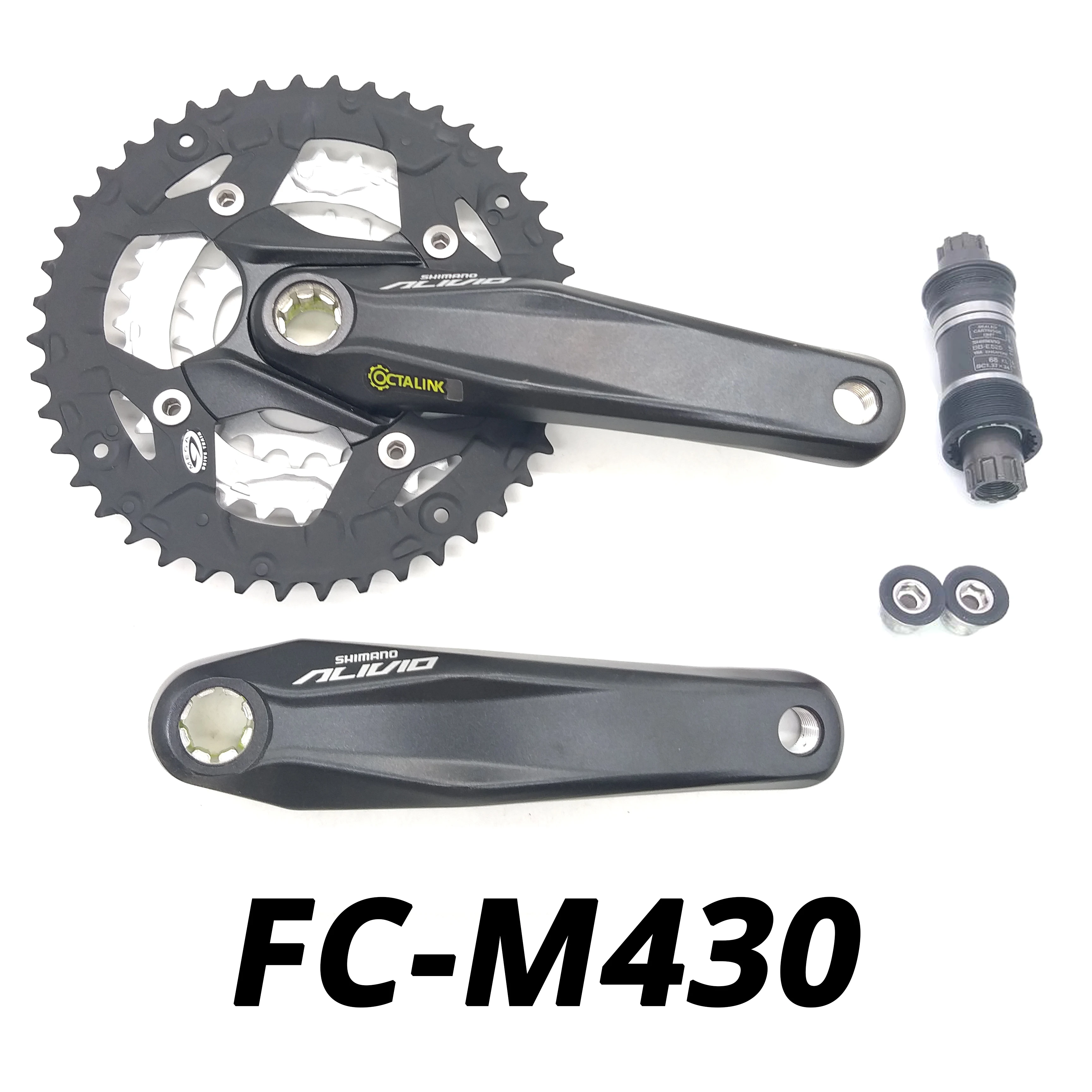 ALIVIO FC-M430 44-32-22T шатун для велосипеда 9S 27S 170 мм детали MTB Кривошип горного с ES25 118
