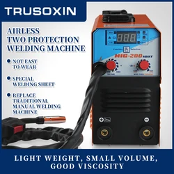Mini Machine à souder manuelle sans gaz MIG 200 AC220V IGBT MIG MMA TIG, équipement de soudage de remplacement 