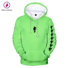 Новинка Billie Eilish Harajuku неоновая зеленая толстовка с капюшоном для мужчин/женщин Весна Повседневная Хип Хоп Harajuku с капюшоном горячая Распродажа одежды