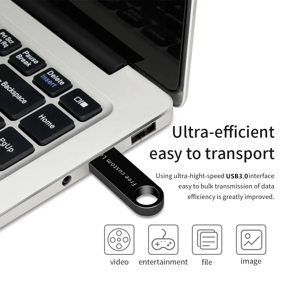 XIWANG usb flash drive 64GB Metal Pendrive 3.0 USB Stick 128GB 32GB 16GB 8GB 4GB Pen drive waterproof memoria stick custom logo (3)