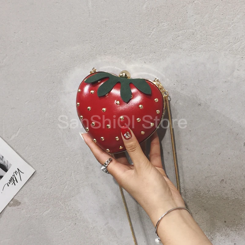Красная сетчатая мини-сумка женская 2019 летняя новая волна Корейская версия диких