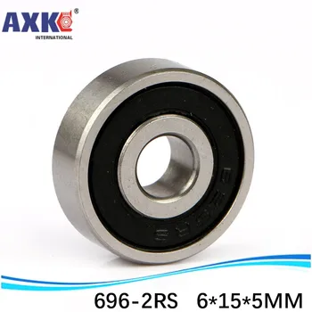 

High quality miniature stainless steel bearing SS696-2RS 696 S696 2RS S696-2RS S696RS S696RZ R-1560HH 6*15*5 mm 440C material