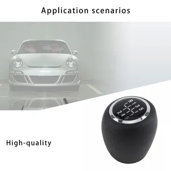 

Car Gear Shifter For 6 Shift Gear Shift Lever Handball Handle For 08-12 Car Modification Accessories Replacement