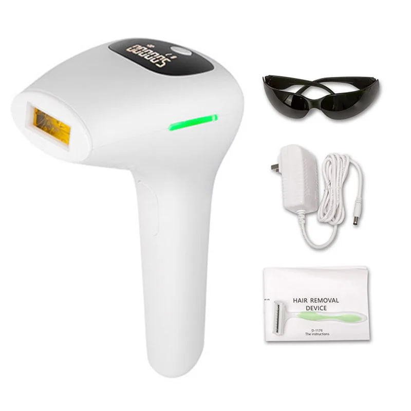 IPL эпилятор, постоянное лазерное удаление волос, ЖК-дисплей, 500000 импульсов, depilador, лазерный Фотоэпилятор бикини
