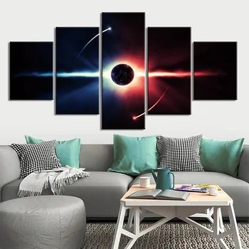 

Painting Yin Yang Star Space Picture Decoration Home Wall Art Posters And Prints Picture Giclee Artwork