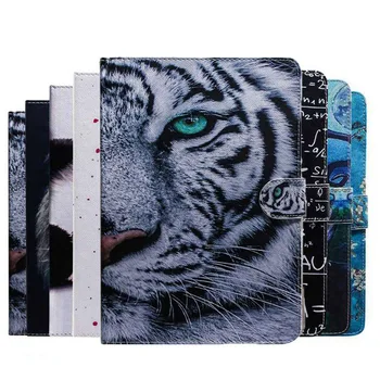 

Case For ipad Pro 11 2020 Flip Cover for iPad Pro 11 2 Generation Fashion Cartoon Painted Leather Case +film
