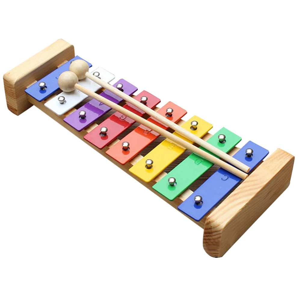Детей стук пианино клавишные 8 тон Красочные детская музыкальная обучающая игрушка X85