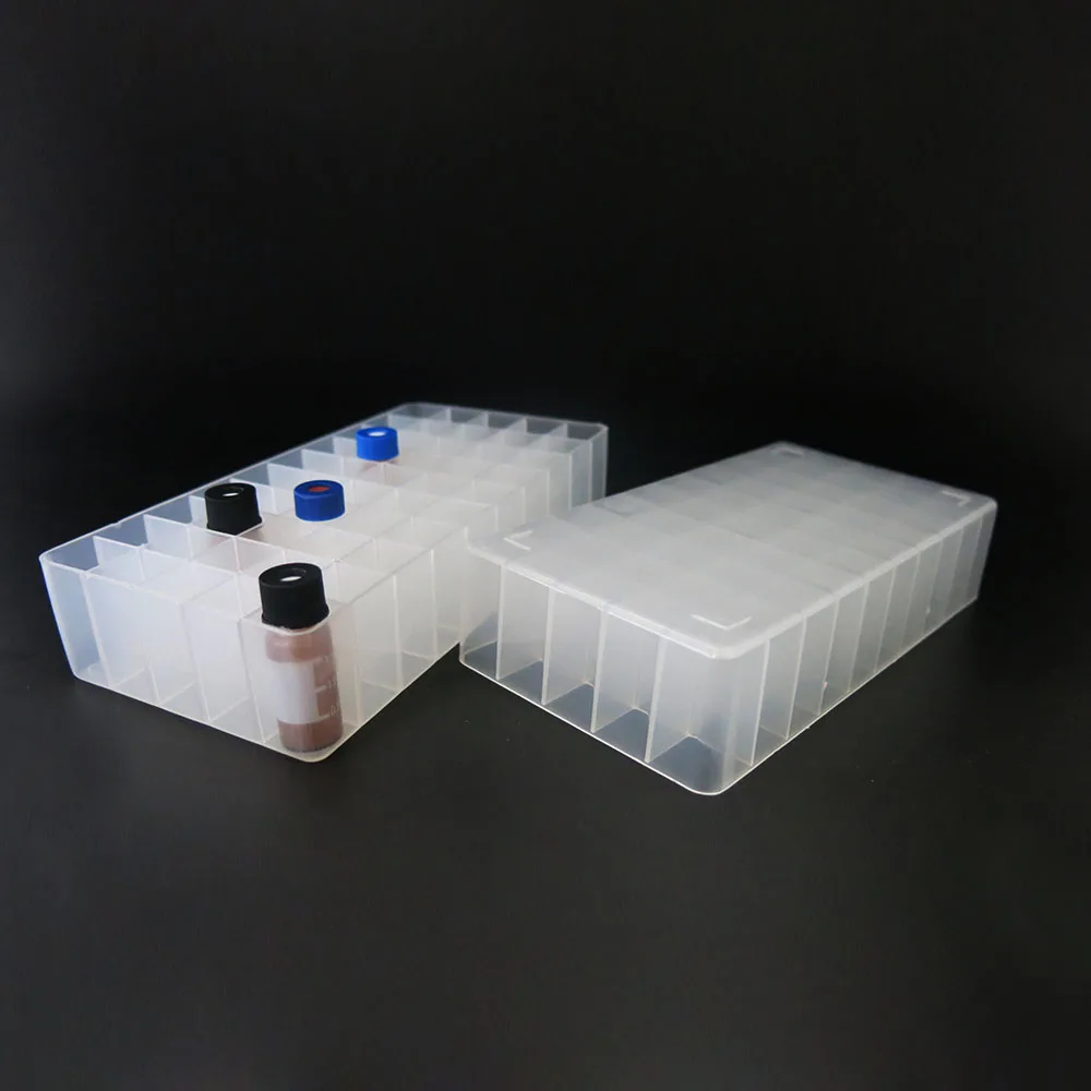 

1pc Plastic Test Tube Rack 50 Holes Support Burette Stand Lab Test Tube Stand Shelf School Supplies