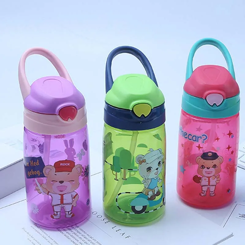 430 мл детская PP BPA свободная бутылка для комления молоком с противоскользящей ручкой и крышкой чашки бутылка для воды