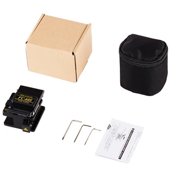 

Metal Fiber Cleaver FC-60S Optic Cable Cutter Fiber Knife Cutting Used In FTTH Fiber Portable Cleaver Tool High Precision