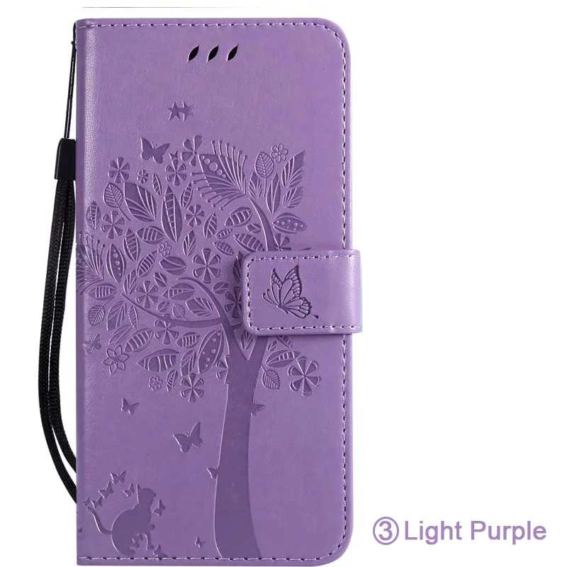 Чехол-кошелек для sony Xperia Z3 Compact Mini D5803 D5833 D6653 D6603 откидной Чехол-бумажник из искусственной кожи чехол для телефона - Цвет: G2-Light Purple