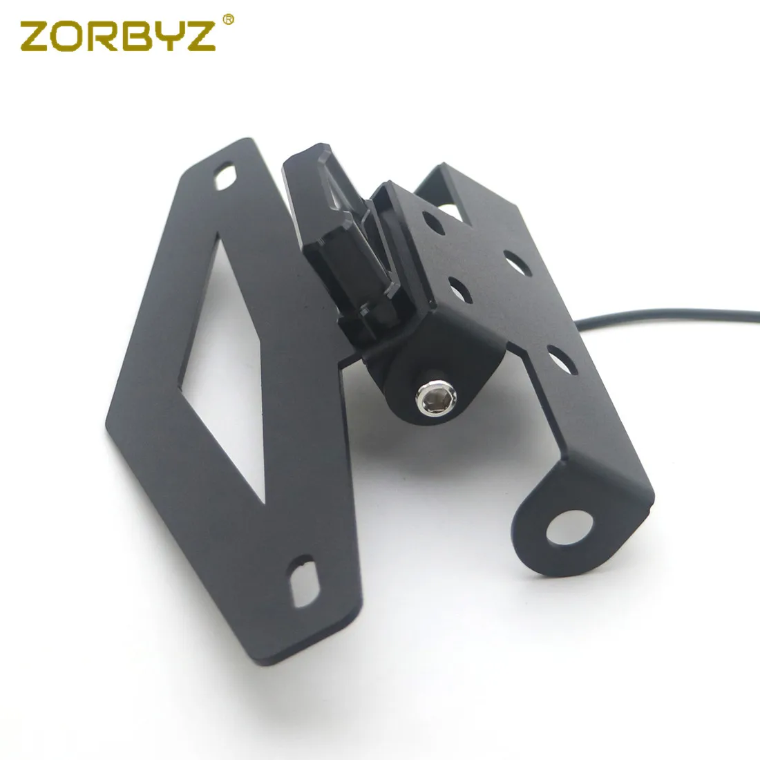 ZORBYZ мотоцикл черный Задний фонарь Крепление номерного знака Кронштейн для светодиодной лампы держатель для Benelli 502C Bj500