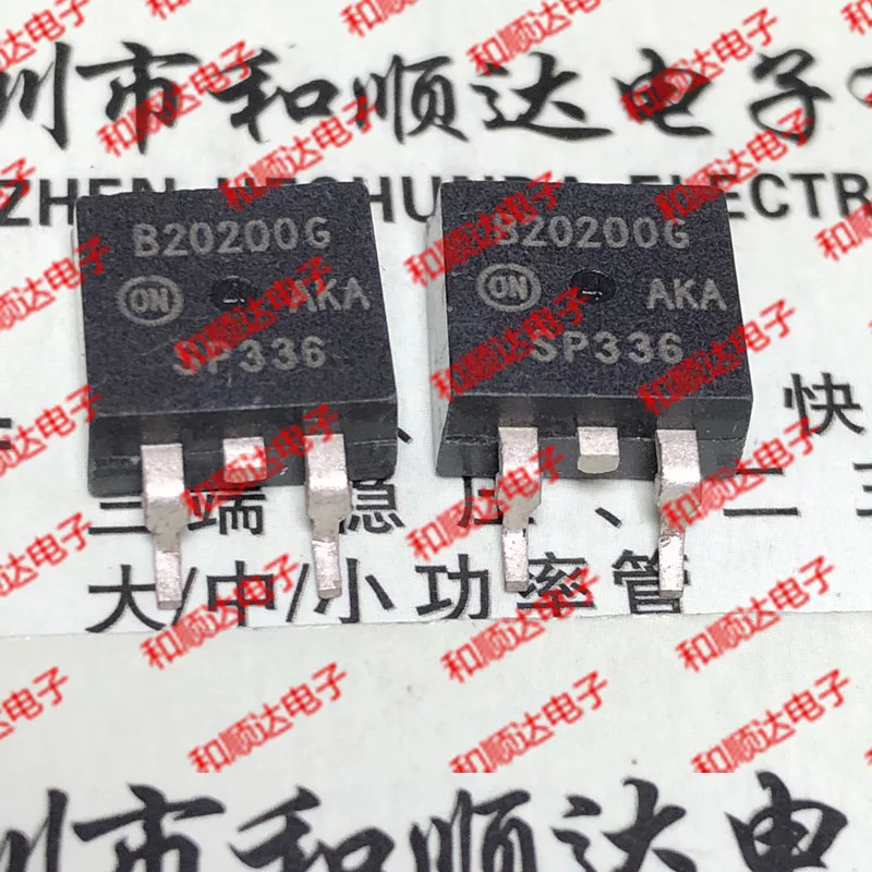 10 шт./лот MBRB20200CT B20200G-263 200V 20A