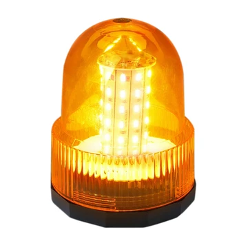 

60 Led Strobe Light Car Emergency Warning Rooftop Beacon Work Lamp -Amber